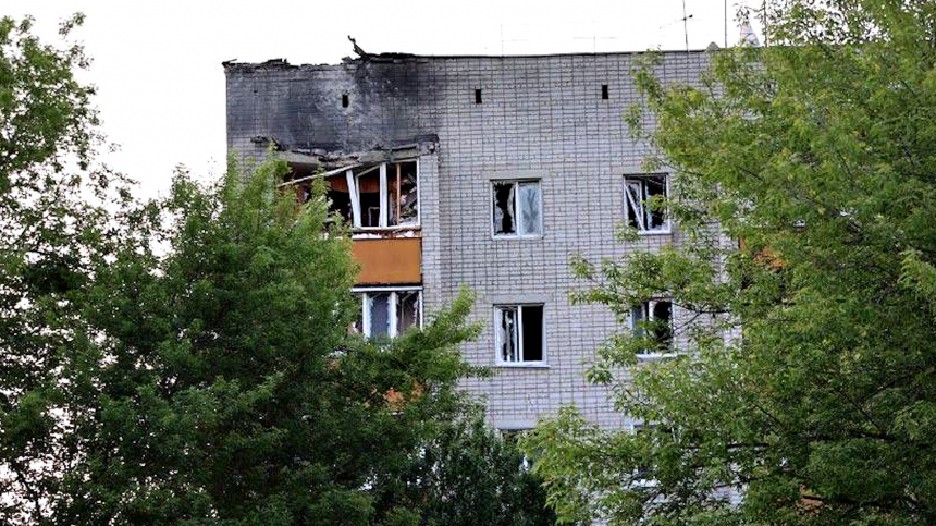 В Липецкой области повреждено 20 квартир после падения обломков беспилотников